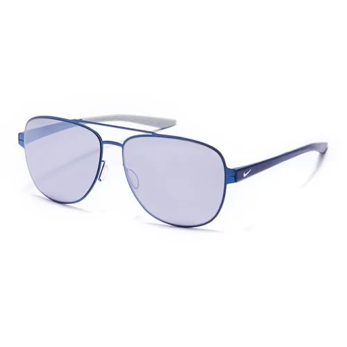 NIKE Men’s 2021 Aviator Sunglasses DC7453 Blue/White
