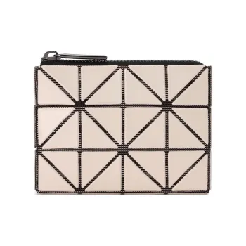 ISSEY MIYAKE CASSETTE Vinyl Chloride Resin Coin Purse Wallets Card Holders Regular Women's Cream