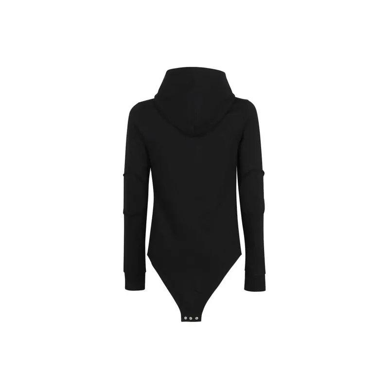 RICK OWENS X Champion Logo embroidery Cotton Hoodie-1