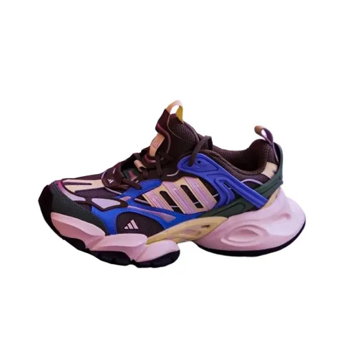 Adidas XLG RUNNER DELUXE Cushioning Wear Resistant Low Top Running Shoes Men's Multicolor