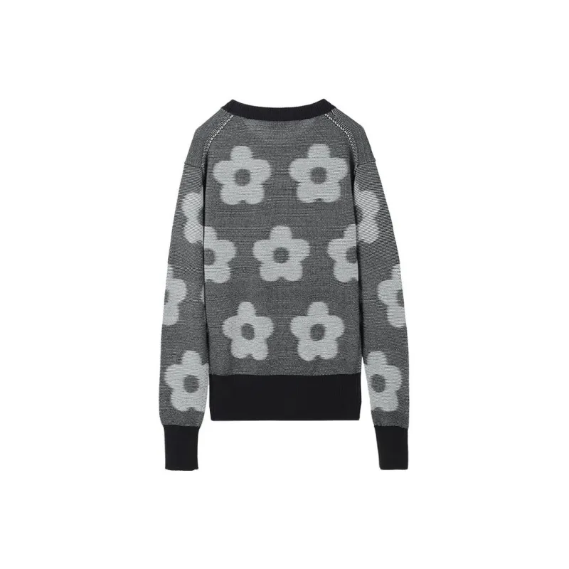 KENZO Flower Spot jacquard Cotton Jumper-1