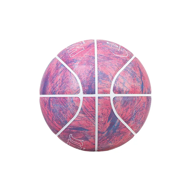 WITESS PU Basketball Dazzling Pink Red Size 7 Training-2