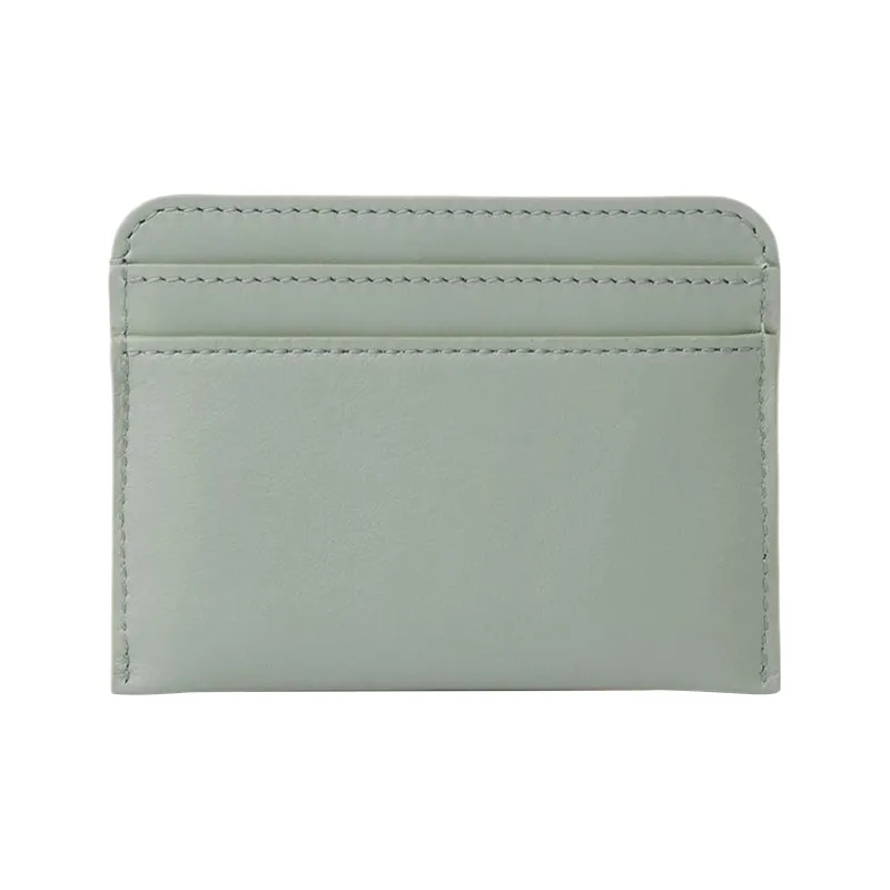 Chloe Glossy Calfskin Card Holder Card Holder Women's Gulf Green-1