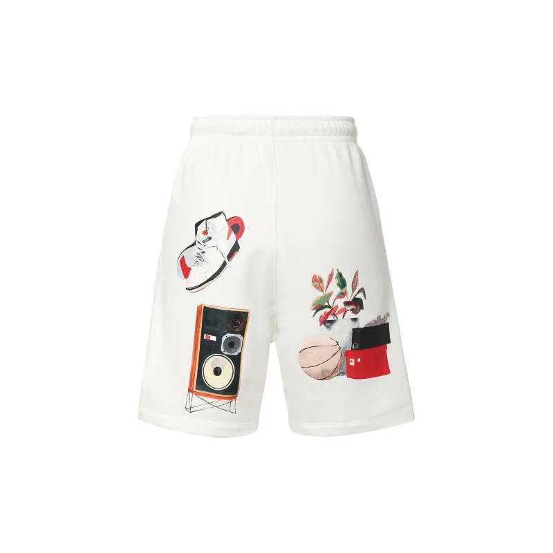 Jordan Casual Shorts Men's White-1