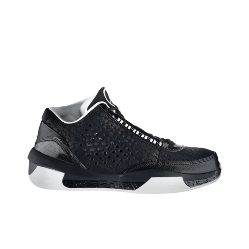 Jordan 2010 Team Black White-1