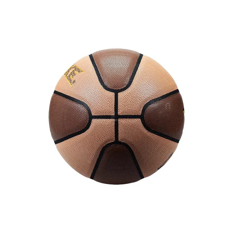 HONGKE PU Basketball Light Brown Dark Brown Size 7 Training Unisex-4
