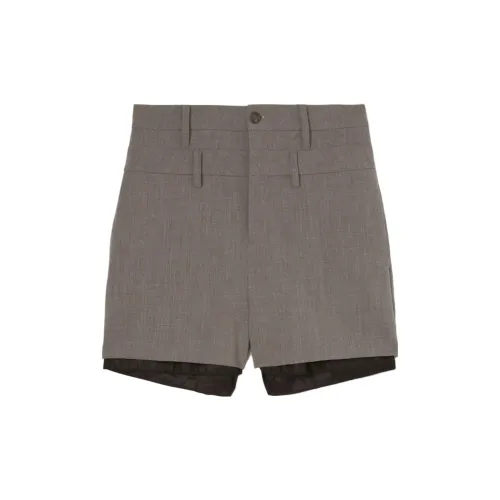 AMBUSH Double-belted Cotton Shorts