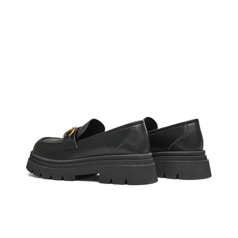 BASTO Loafers Women's Black/Beige-6