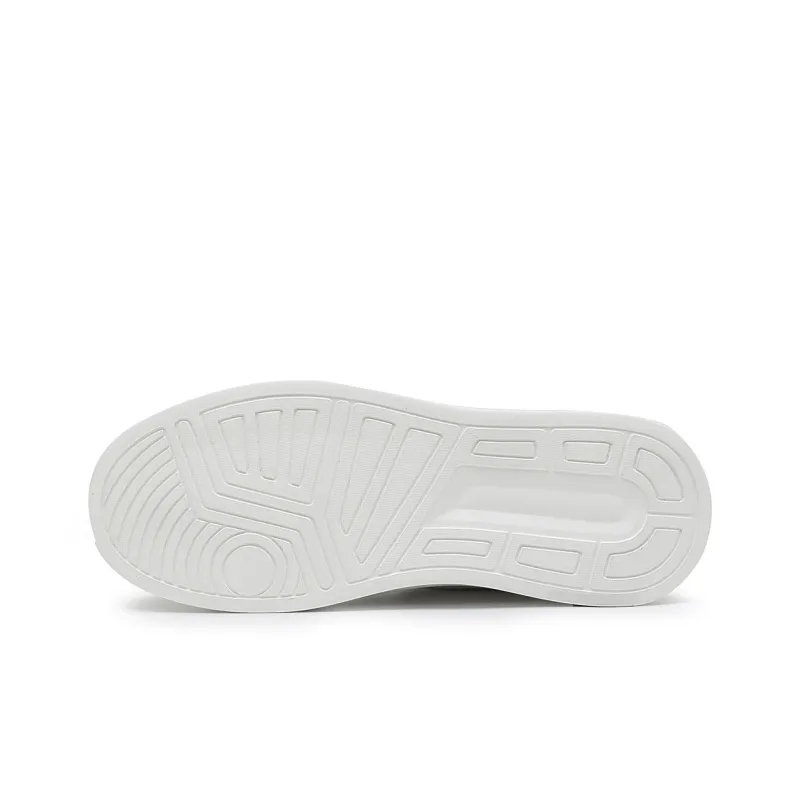 X ZONE Slip Resistant, Abrasion Resistant, Lightweight Low Top Skateboard Shoes Men's White-7