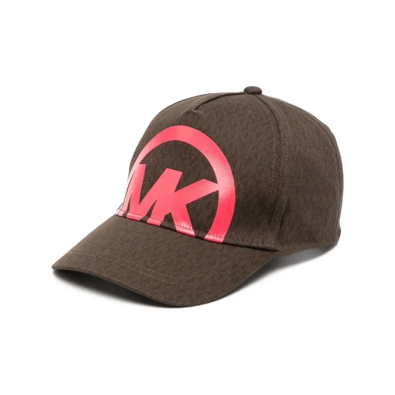 MICHAEL KORS Kids Logo print Cotton Baseball Cap-0