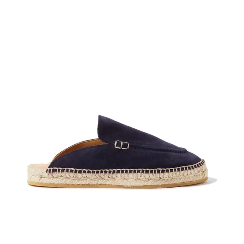 SCAROSSO Suede Jute sole Espadrilles Women's-1