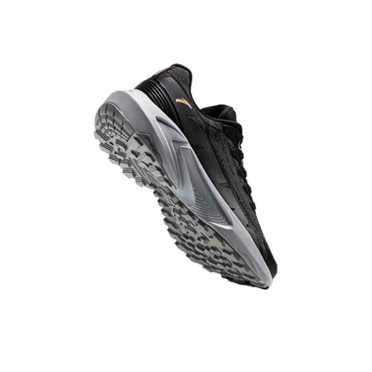 Anta Qilian Sports Cushioned Slip Resistant Low Top Running Shoes Women's Black-5