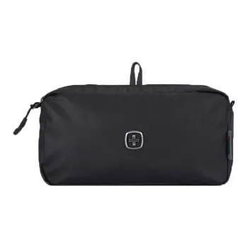 Wenger Polyester Makeup Bag Storage Bag Toiletry Bag Regular Unisex Black