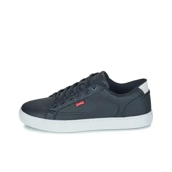 Levis Anti-Slip Wear-Resistant Low-Top Skateboard Shoes Men's Black