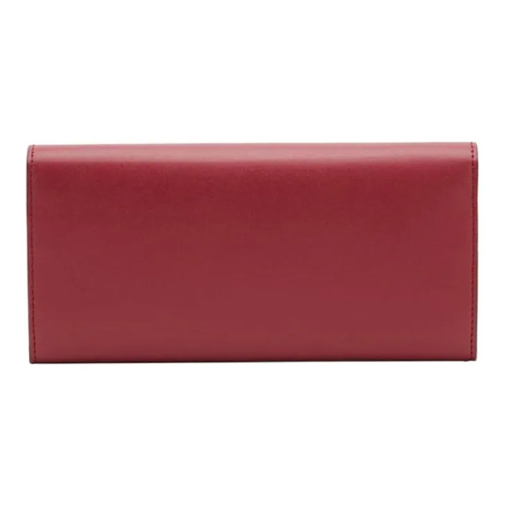 FENDI Calfskin Shoulder Bag Women's Red-2