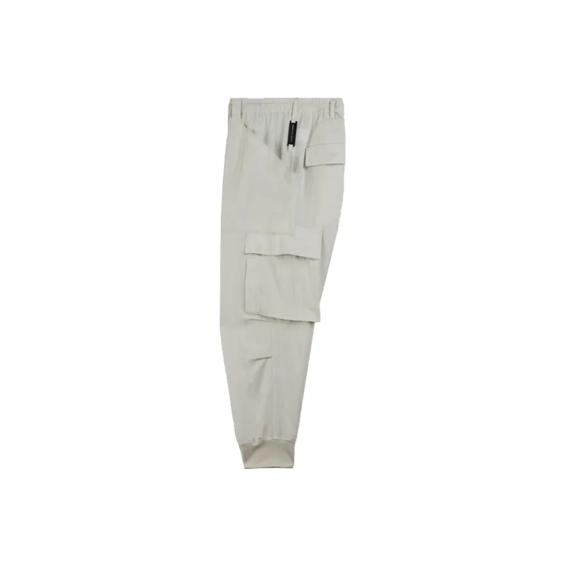 Y 3 Cargo Pants Men Light Gray-1