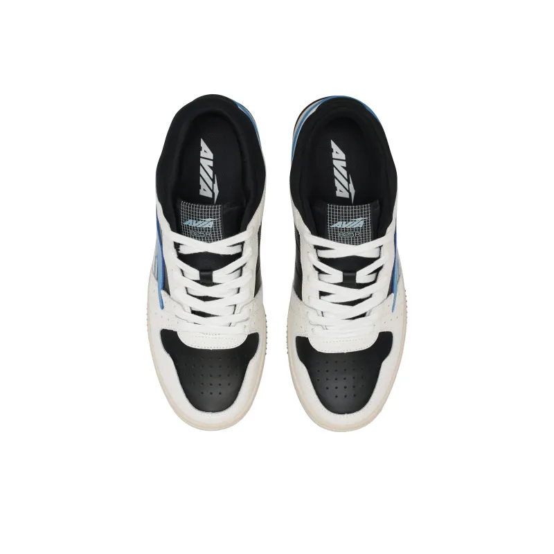 AVIA 825R Series Shock Absorbers Low Top Skateboard Shoes Men's White Black Blue-3