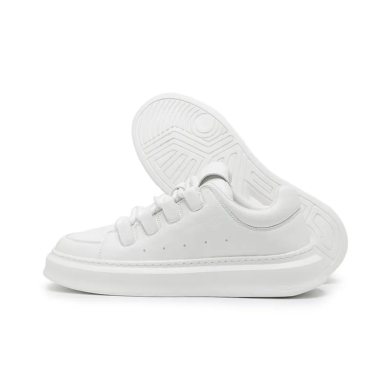 X ZONE Slip Resistant, Abrasion Resistant, Lightweight Low Top Skateboard Shoes Men's White-5