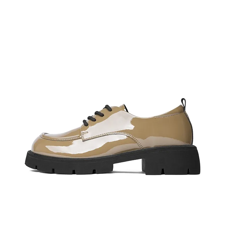 JOSINY Loafers Women's Low Top Black/Khaki-0