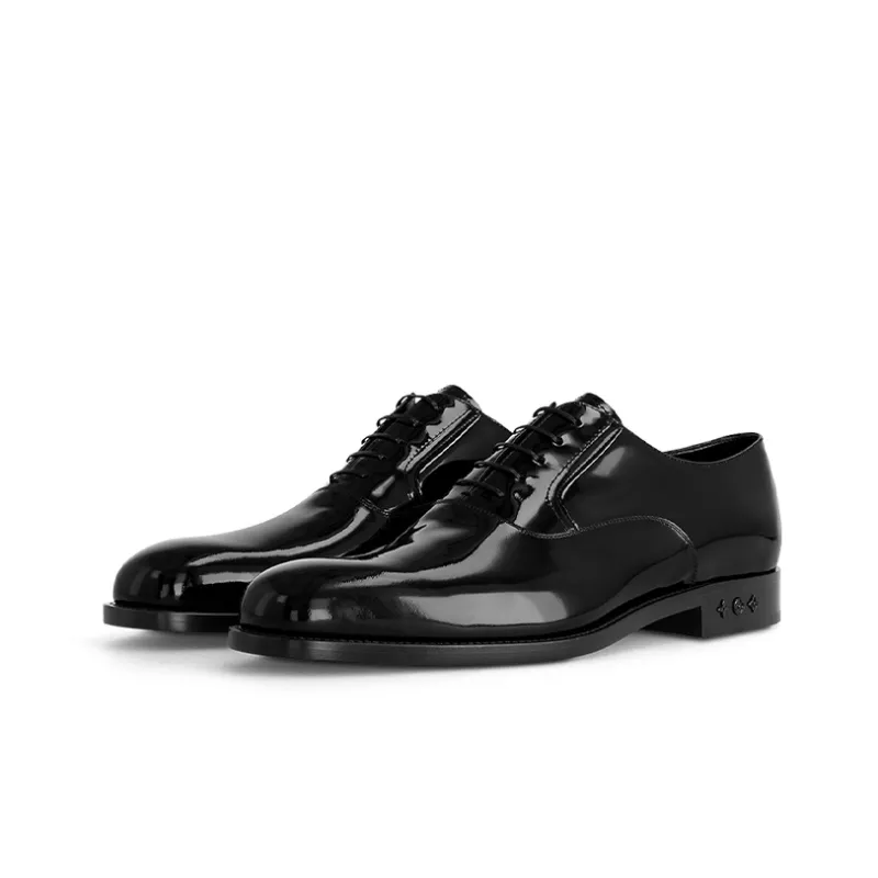 LOUIS VUITTON Varenne Dress Shoes Men's Black-1