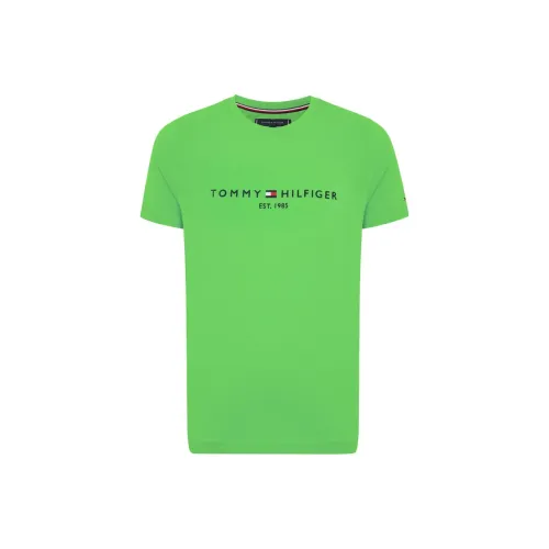 Tommy Hilfiger T-Shirts Men Grass Green LWY