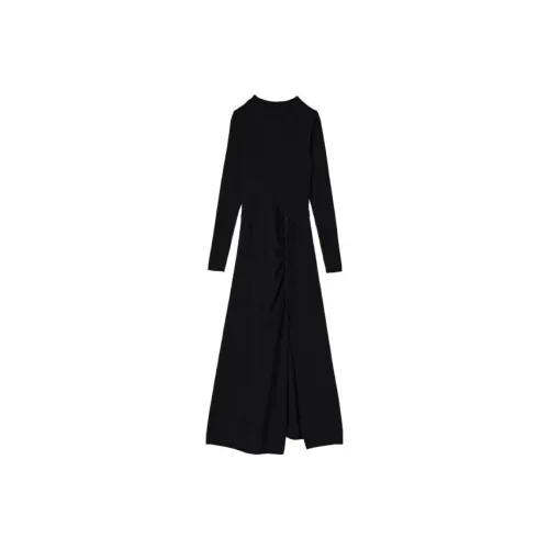 Sandro Long-Sleeved Dresses Women's Black