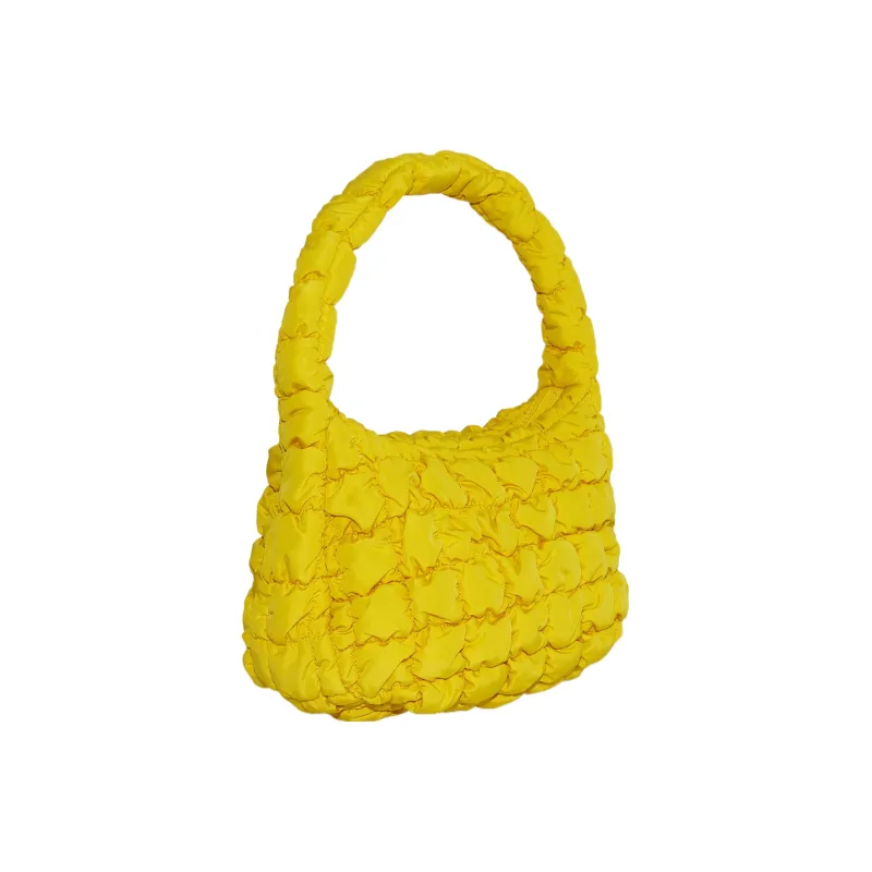 COS Polyester Cloud Bag Handbag Shoulder Bag Women's Yellow-1