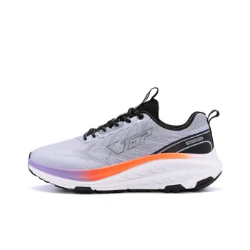 XTEP Kun Wu 2.0 Cushioning Anti Slip And Wear Resistant Low Top Running Shoes Men's Gray Black