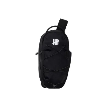 UNDEFEATED Canvas Canvas Bag Shoulder Bag Crossbody Bag Mini Unisex Black