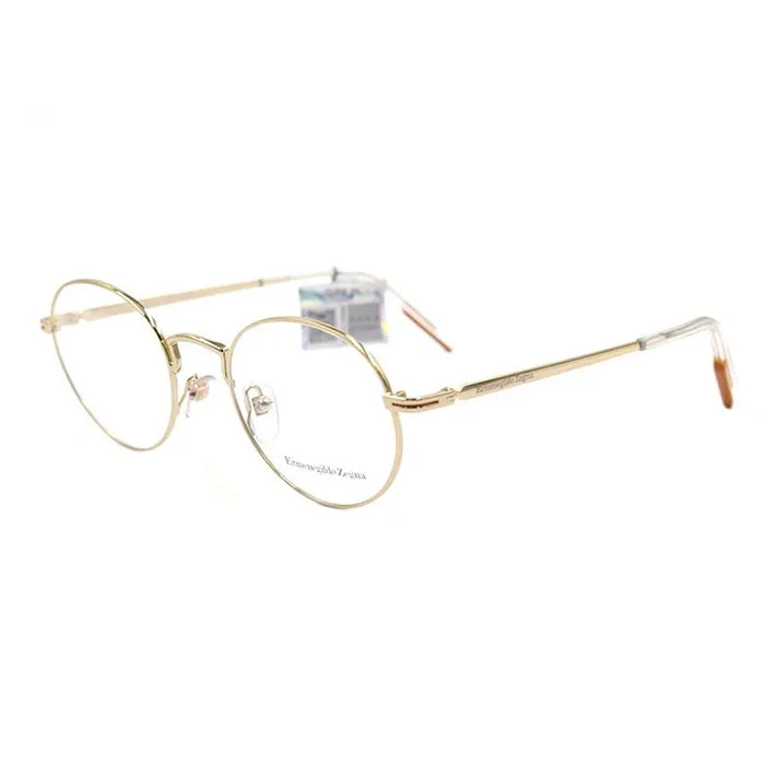 Zegna Alloy Round Eyeglass Frames Men's-1