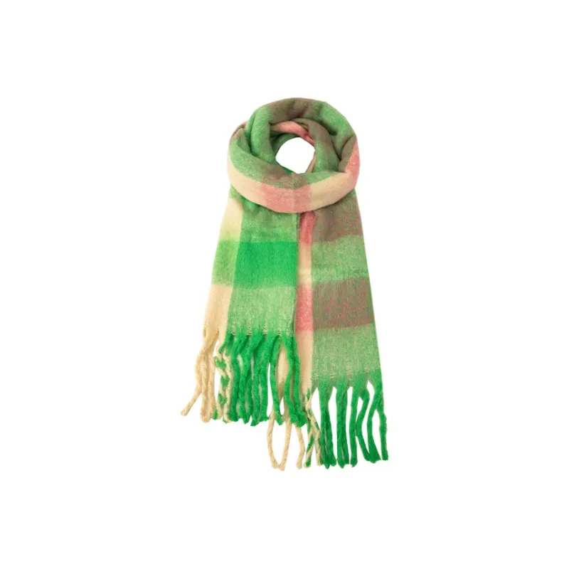 BAIJUAN Knit Scarves Unisex-2