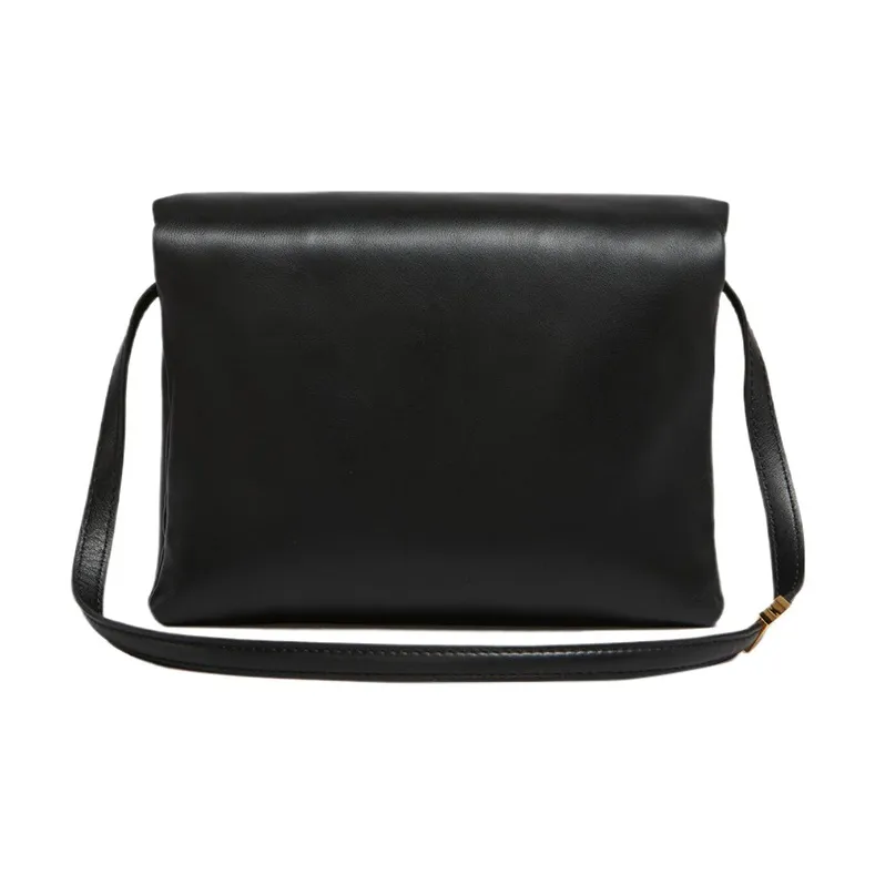 MARNI Calfskin Crossbody Bag Shoulder Bag Women's Black-1