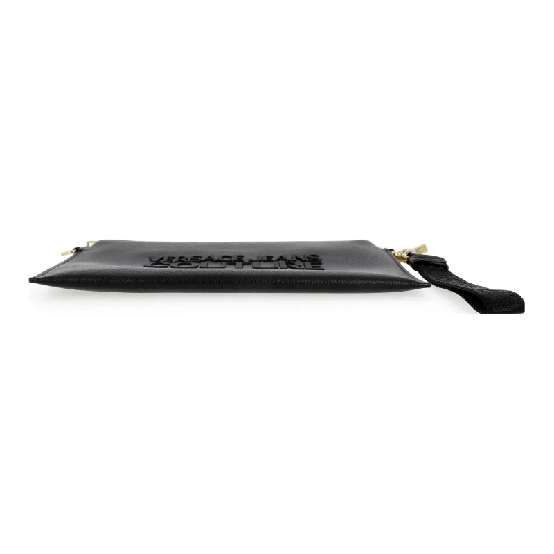 VERSACE JEANS COUTURE Polyurethane Clutch Regular Men's Black-5
