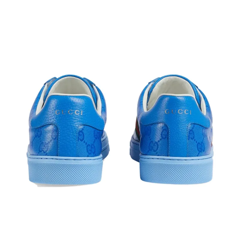 GUCCI Ace 'GG Crystal Canvas Blue'-3