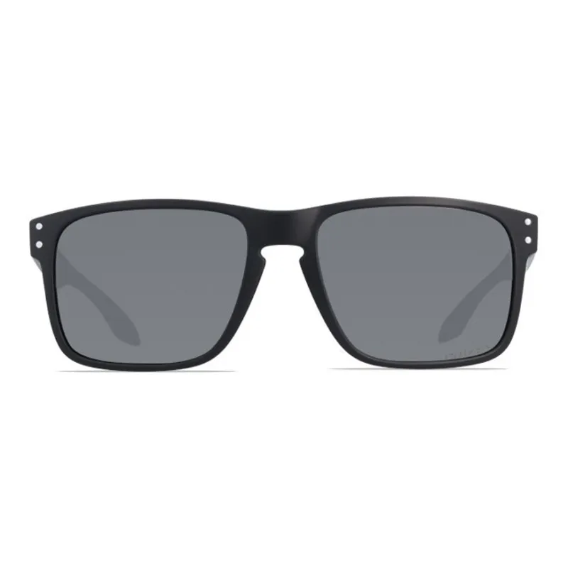 Oakley Plastic Irregular Shape Sunglasses Men's Black-1