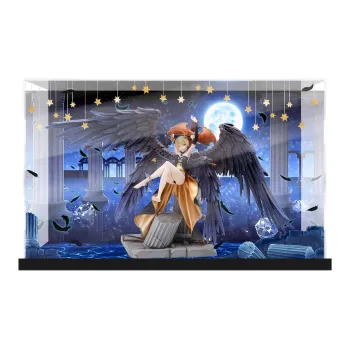 AOWOBOX Dreamer Seven Demon Kings King Of Sloth Belial Figurine Display Case Model Accessories