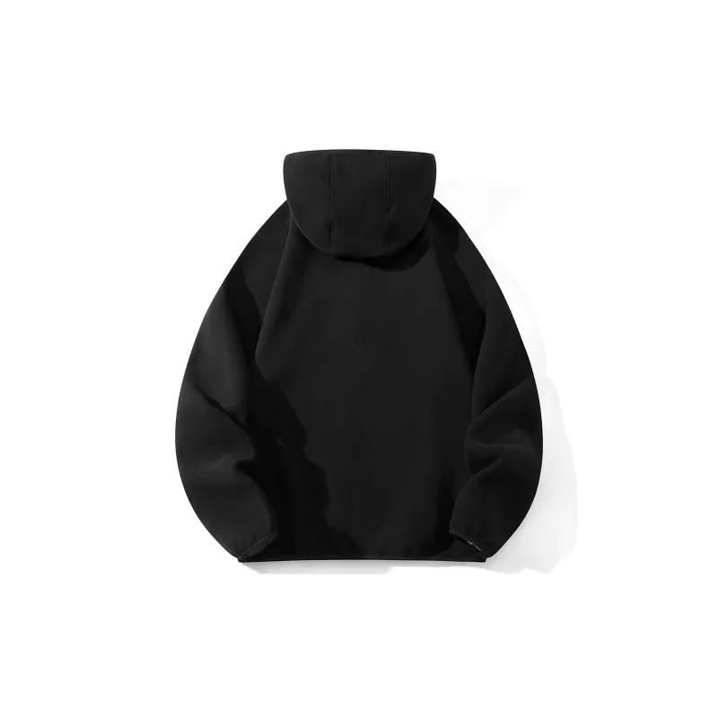 JIPIAO Sweatshirts Unisex Black/Orange-1