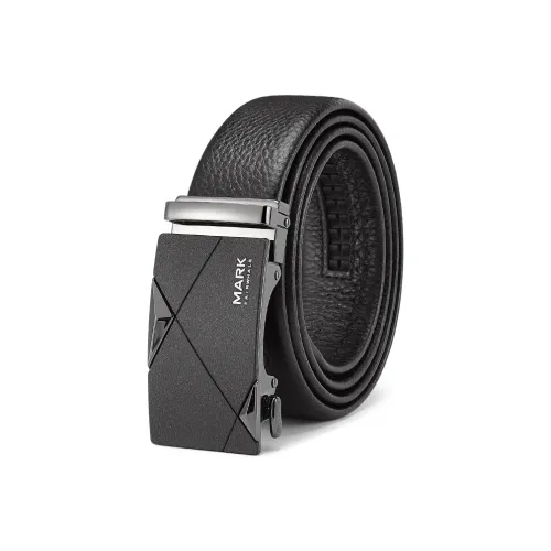FAIRWHALE Matte Surface, Wear Resistant Cow Leather Belts Men's Width 3.5CM