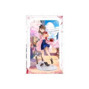 AOWOBOX Storage Box The Idolmaster Cinderella Girls Sakurai Miyu Stage Outside Figure Display Case Model Accessories