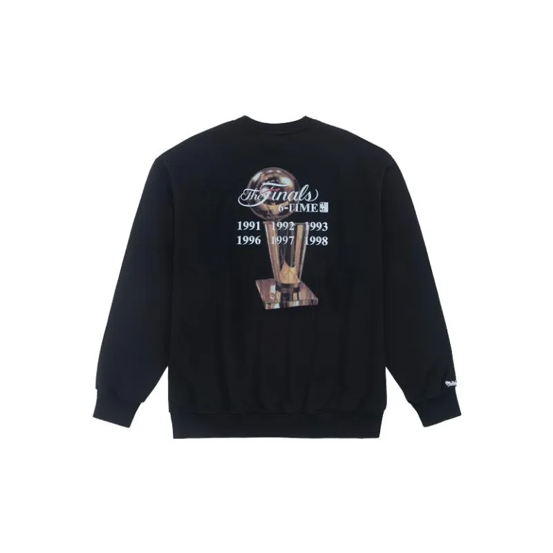 Mitchell & Ness Sweatshirt Unisex Black-1