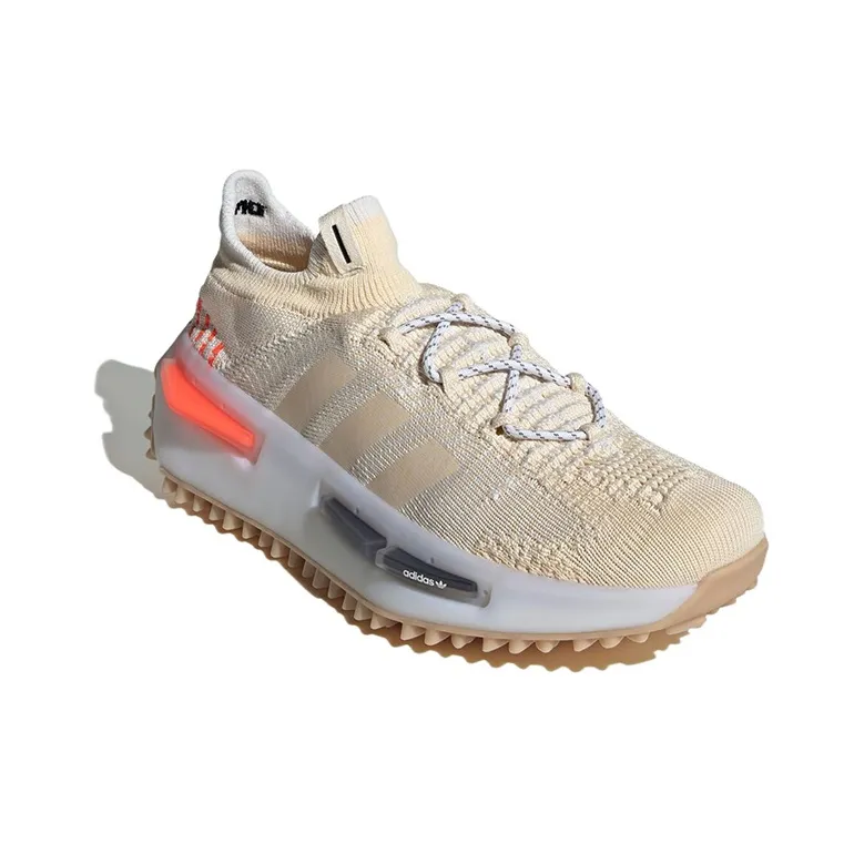 Adidas Originals Nmd S1 Wonder White Solar Red-2