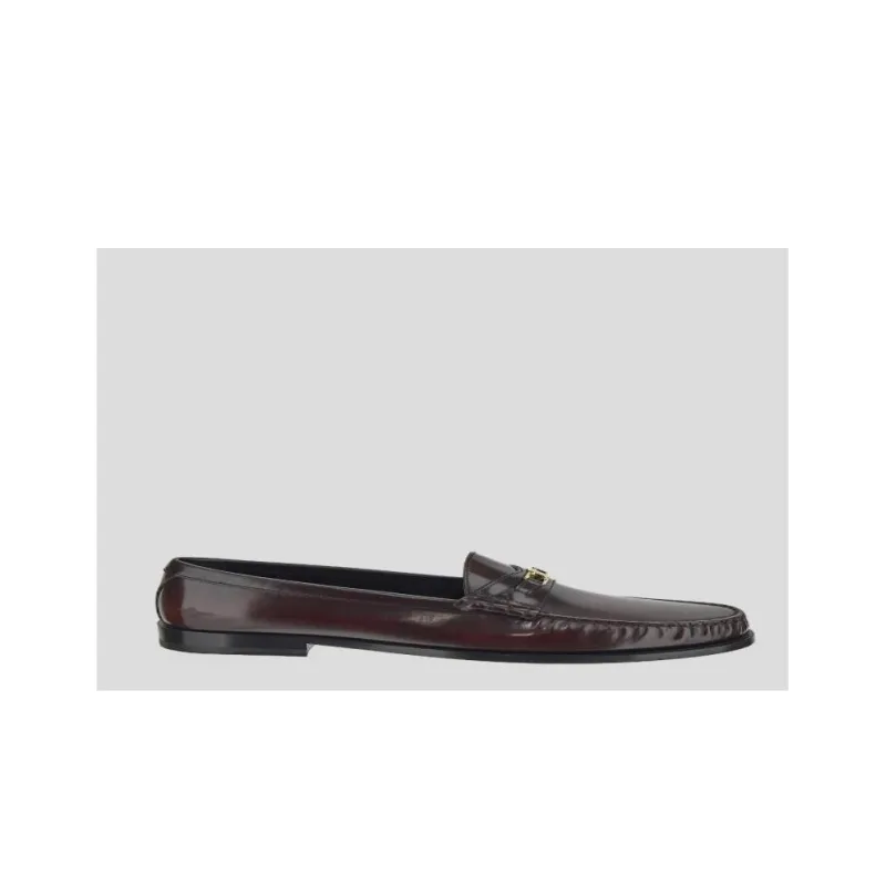 CELINE Triomphe Loafers 1.5cm Men's Umber-14