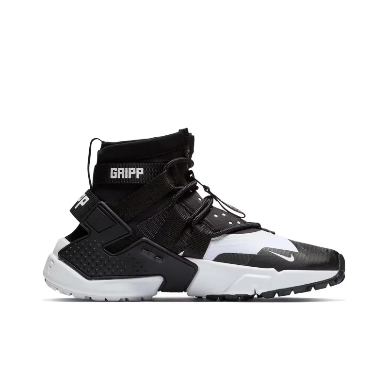 Nike Air Huarache Gripp Black White-1