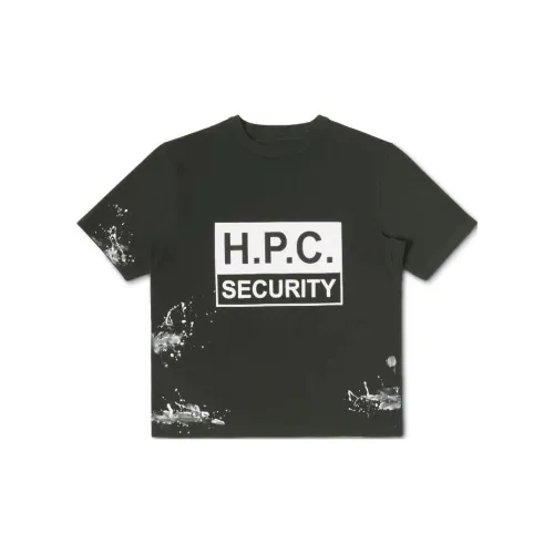 HERON PRESTON Security Logo-print Cotton T-shirt