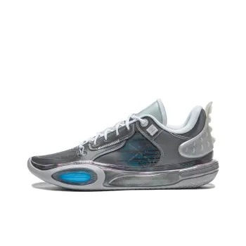 LiNing All City 11 Cushioning Low Top Basketball Shoes Unisex Gray
