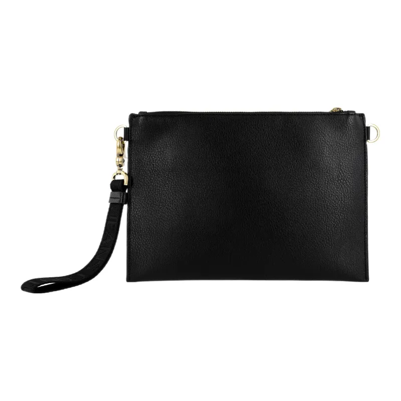 VERSACE JEANS COUTURE Polyurethane Clutch Regular Men's Black-4