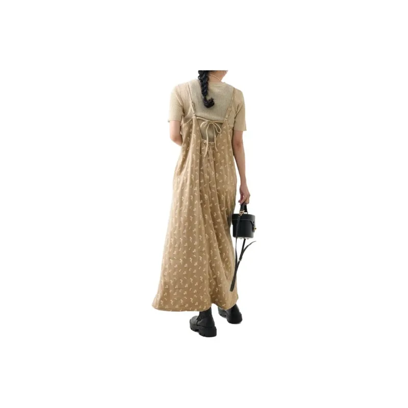 FREAK'S STORE Slip Dresses Women's Light Umber-1