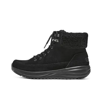 Skechers ON THE GO Stellar Thermal Abrasion Resistant Short Snow Boots Women's Black