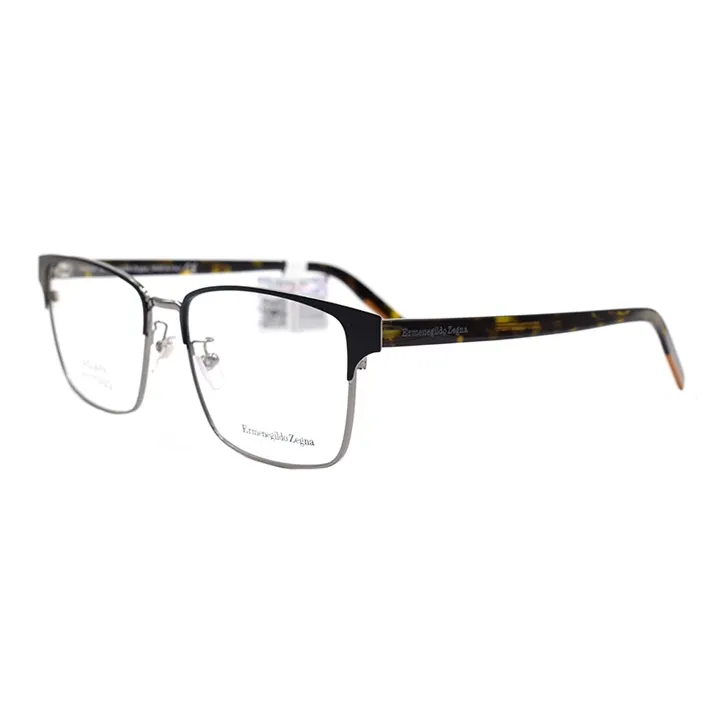 Zegna Alloy Browline Eyeglass Frames Men's-1