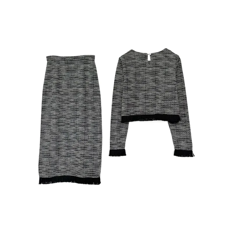 Icicofficial Two Piece Skirt Sets Women's-1